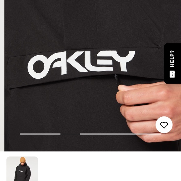 Oakley Black Pullover Jacket - Picture 6 of 11